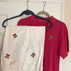 Quacker Factory Top & Pants